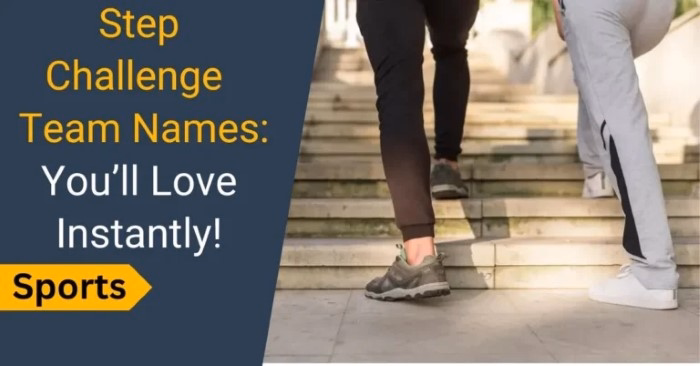 How to Create a Unique Step Challenge Team Name