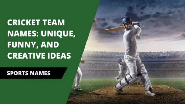 What to Consider When Choosing a Cricket Team Name 1