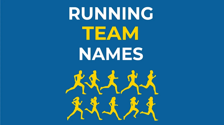 Hilarious and Creative Running Team Names for a Fun-Filled Race funny running team names