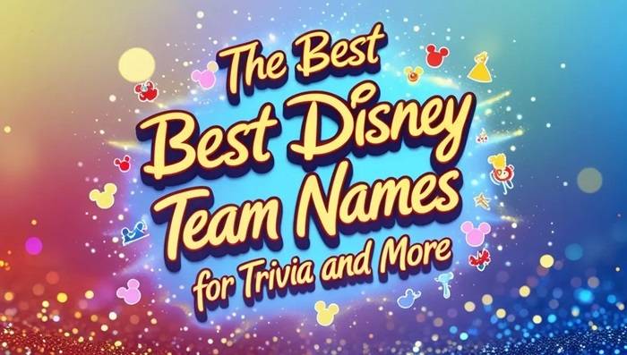 Disney Trivia Team Names3