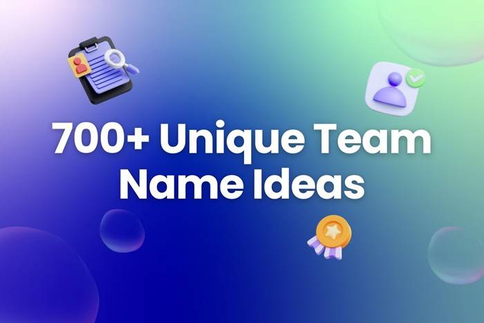 Catchy Team Name Generator Tips