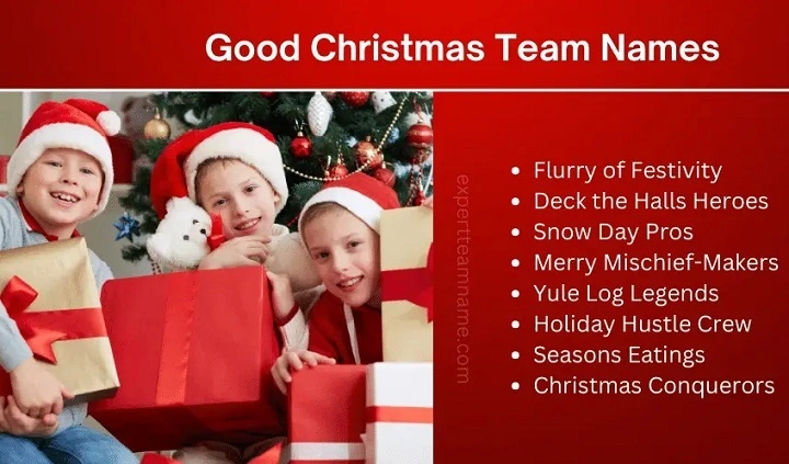 300+ Christmas Group Names to Light Up Your Chat, Party, or Team christmas group names 1