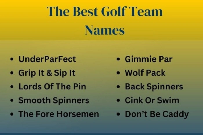 golf group chat names 3