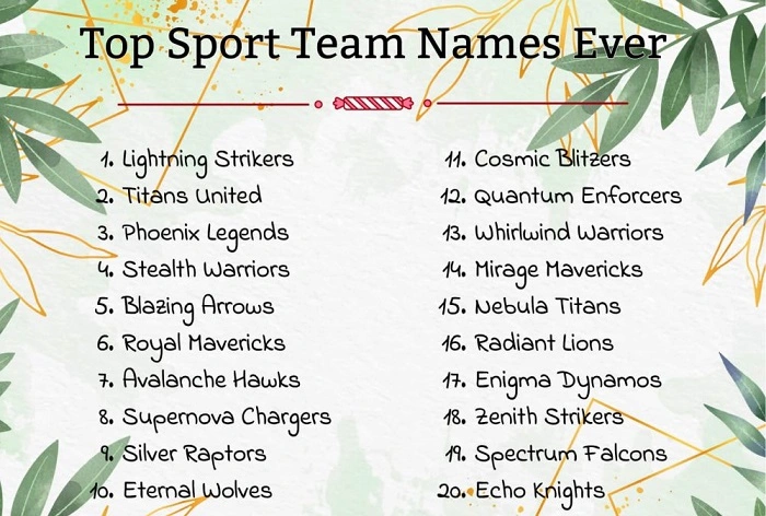 running team names generator 3
