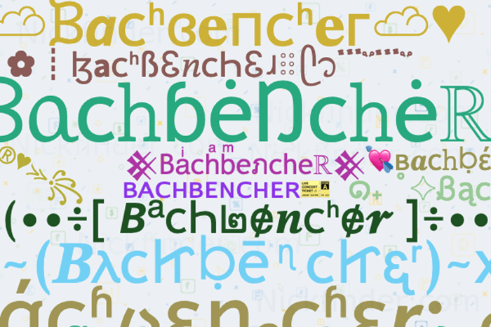 Unique Creative Backbenchers Names