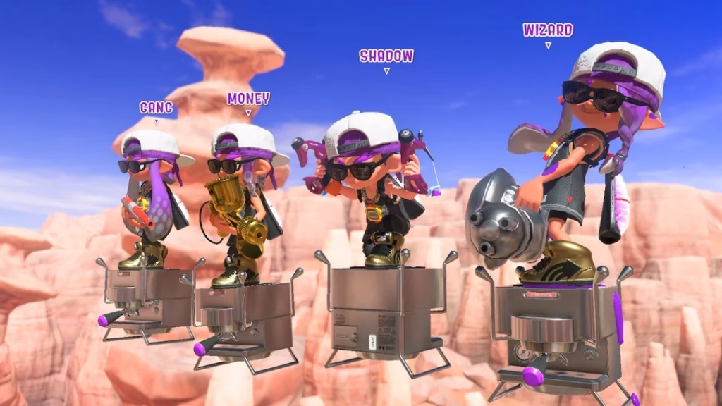 Tournament Style Splatoon Team Names