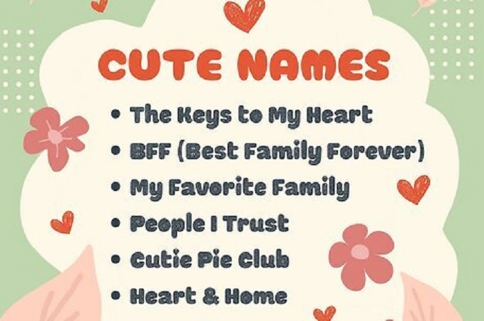 Short Tamil Family Group Names 1