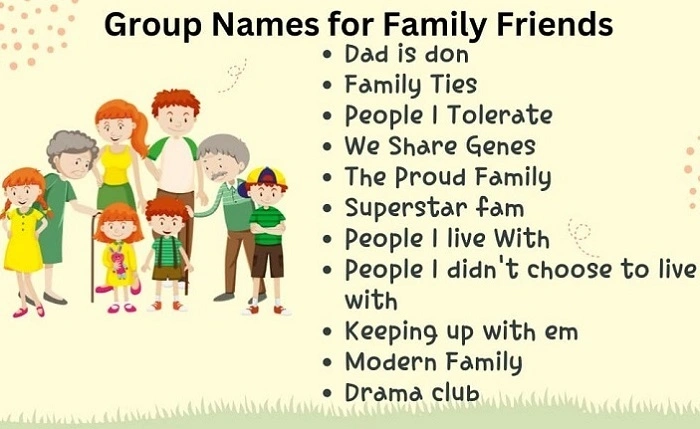 Why Family Group Names Matter