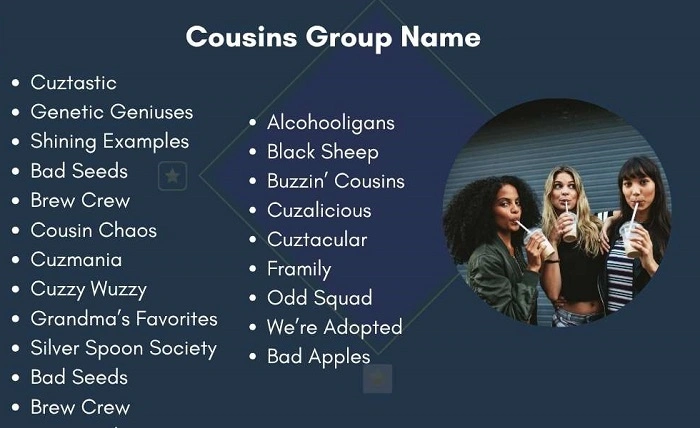 How to Create Your Own Cousin Group Name 1