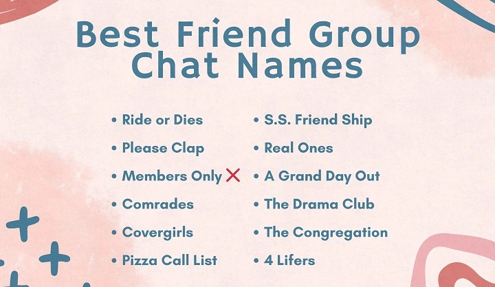 best group names for friends 3