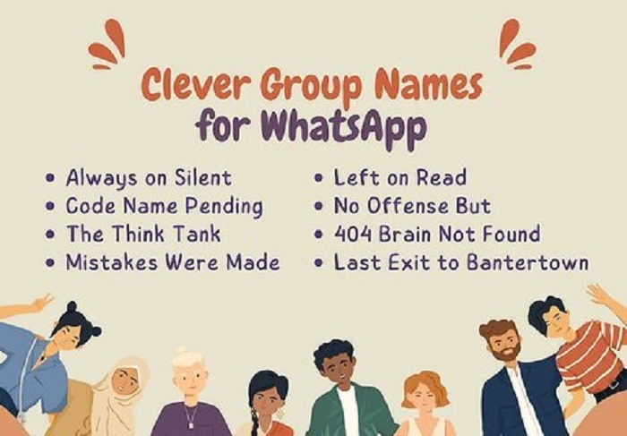 best group names for friends 7