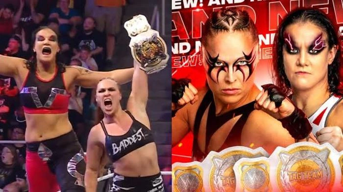 Team Names by Sarah Short and Ronda Rousey.Team Names by Short and Baszler, Ronda.
