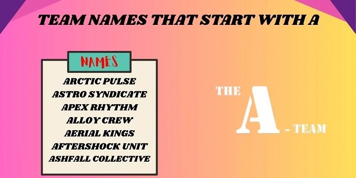 A Team Names