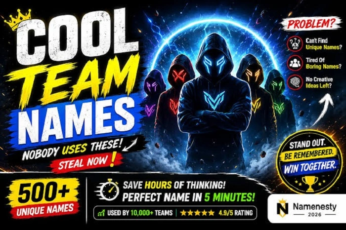 Why choose a good team name