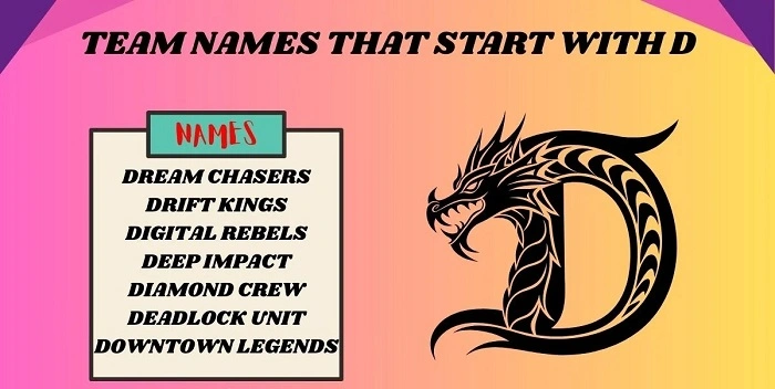 D Team Names
