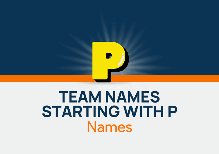 301+ Funny Team Names That Start With P team names starting with p