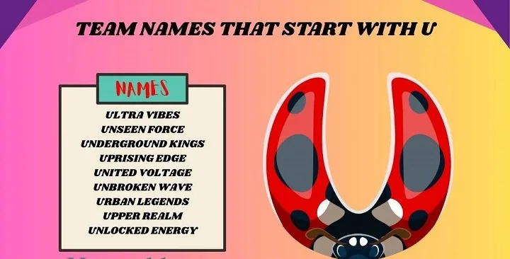 301+ Funny Team Names That Start With U team names starting with u