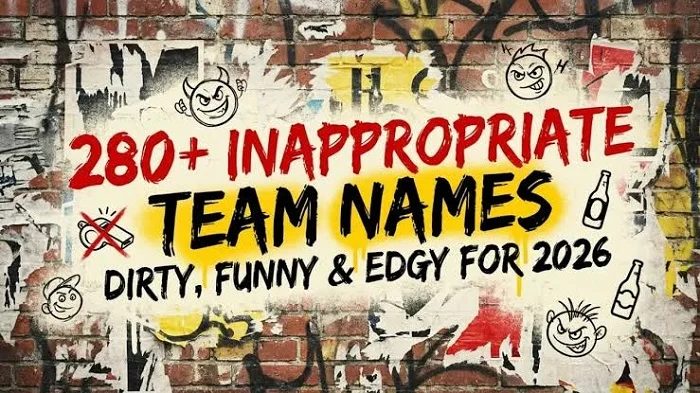Dirty Fantasy Football Team Names 2026
